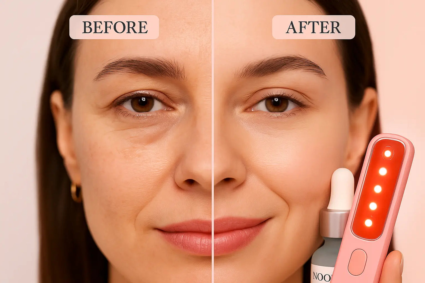 Nooura - Red light Therapy Wand with Retinol Serum Nooura