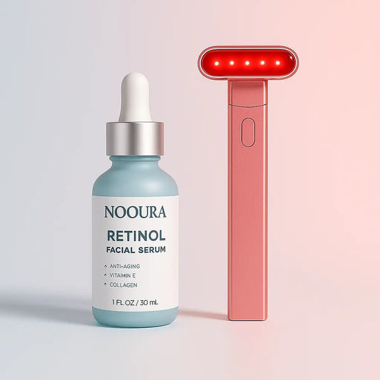 Nooura - Red light Therapy Wand with Retinol Serum Nooura